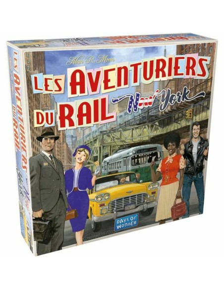 Juego de Mesa Les Aventuriers du Rail - New York (FR) | Tienda24 Tienda24.eu