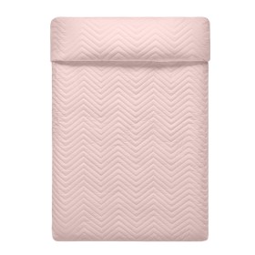 Reversible Bedspread HappyFriday Basic Arista Grey Light Pink 200 x 260 cm by HappyFriday, Blankets and bedcovers - Ref: D161...