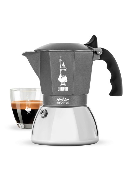 Cafetera Italiana Bialetti Brikka Aluminio | Tienda24 Tienda24.eu