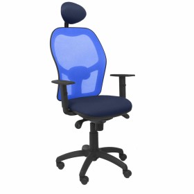 Silla de Oficina con Cabecero Jorquera P&C ALI200C Azul Azul marino de P&C, Sillas y sofás - Ref: S5702752, Precio: 223,22 €,...