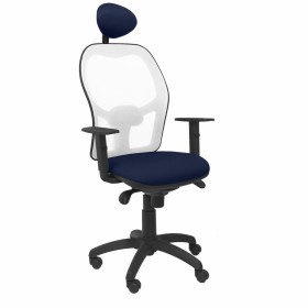 Office Chair with Headrest Jorquera P&C ALI200C Blue Navy Blue by P&C, Sofas and chairs - Ref: S5702763, Price: 223,22 €, Dis...