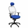 Office Chair with Headrest Jorquera P&C ALI229C Blue | Tienda24 - Global Online Shop Tienda24.eu