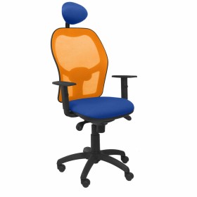 Office Chair with Headrest Horna bali P&C BALI220 Grey | Tienda24 - Global Online Shop Tienda24.eu