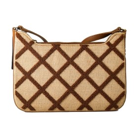 Bolsa Mulher Laura Ashley SALWAY-QUILTED-TAN Castanho (28 x 17