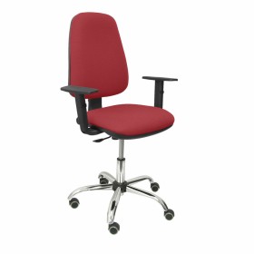 Chaise de Bureau Socovos Bali P&C I933B10 Rouge Bordeaux de P&C, Chaises et canapés - Réf : S5702919, Prix : 169,52 €, Remise...