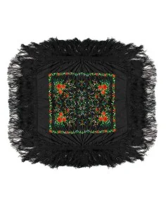 Shawl PGGRCN22 Black by BigBuy Fashion, Scarves, stoles and shawls - Ref: S0364765, Price: 10,39 €, Discount: %