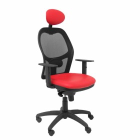 Silla de Oficina con Cabecero Jorquera malla P&C SNSPRJC Rojo de P&C, Sillas y sofás - Ref: S5703200, Precio: 221,94 €, Descu...