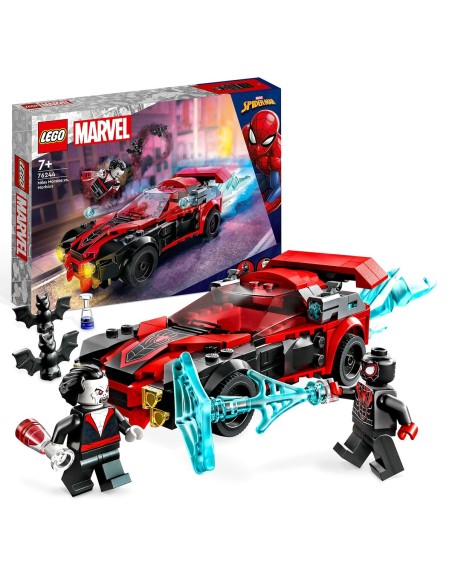 Playset Lego Marvel Miles Morales vs. Morbius 220 Peças | Tienda24 Tienda24.eu