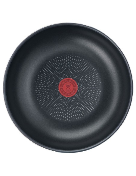 Wok Pan Tefal Black Aluminium | Tienda24 Tienda24.eu