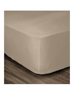 Fitted bottom sheet Alexandra House Living QUTUN Pearl Gray 105 x 200 cm | Tienda24 Tienda24.eu