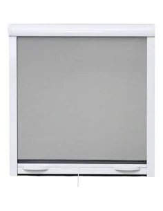 Cortina Mosquitera Schellenberg Puertas Magnético 90 x 210 cm Antracita Fibra de Vidrio | Tienda24 Tienda24.eu