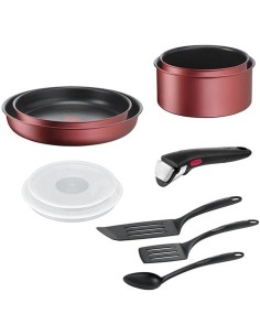 Set of Frying Pans Tefal Emotion L897AS Stainless steel | Tienda24 Tienda24.eu