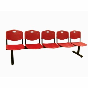 Panca Sala d'Attesa Albatana P&C 3625-8435501006831 Rosso di P&C, Sedie e Divani - Rif: S5703378, Prezzo: 287,75 €, Sconto: %