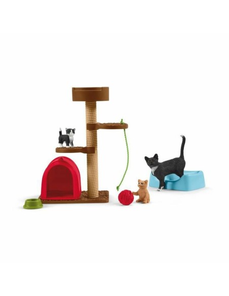 Animales Schleich Playtime for cute cats Plástico Gatos | Tienda24 Tienda24.eu