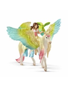 Personaggi d'Azione Schleich Fairy Surah with glitter Pegasus da Schleich, Personaggi giocattolo - Ref: S7185060, Precio: 33,...