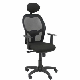 Office Chair with Headrest Alocén P&C B10CRNC Black by P&C, Sofas and chairs - Ref: S5703485, Price: 182,37 €, Discount: %