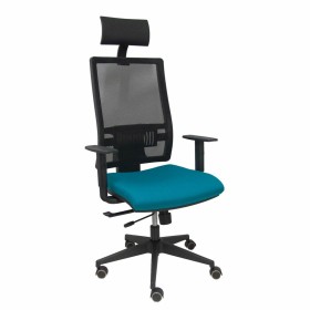 Office Chair with Headrest P&C B10CRPC Green/Blue by P&C, Sofas and chairs - Ref: S5703769, Price: 304,40 €, Discount: %