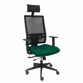 Silla de Oficina con Cabecero P&C B10CRPC Oscuro Verde oscuro de P&C, Sillas y sofás - Ref: S5703780, Precio: 304,40 €, Descu...