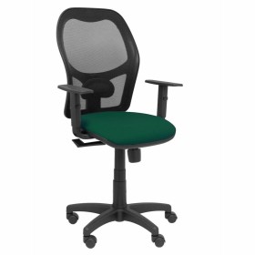 Chaise de Bureau P&C 6B10CRN Avec accoudoirs Vert foncé de P&C, Chaises et canapés - Réf : S5703820, Prix : 146,43 €, Remise : %