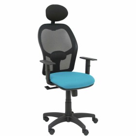 Office Chair with Headrest P&C B10CRNC Sky blue by P&C, Sofas and chairs - Ref: S5703917, Price: 179,79 €, Discount: %