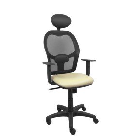 Office Chair with Headrest P&C B10CRNC Cream by P&C, Sofas and chairs - Ref: S5703935, Price: 162,59 €, Discount: %