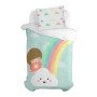 Kissenbezug HappyFriday Happynois Rainbow Bunt 60 x 70 cm | Tienda24 - Global Online Shop Tienda24.eu