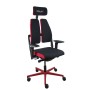 Chaise de Bureau avec Appui-tête Nowy Styl Xilium G Duo traslak X-move Noir | Tienda24 - Global Online Shop Tienda24.eu