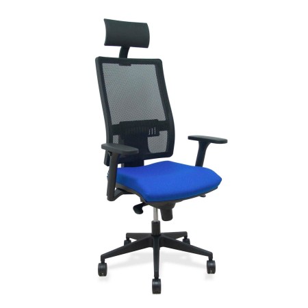 Office Chair with Headrest Horna P&C B3DR65C Blue by P&C, Sofas and chairs - Ref: S5704342, Price: 316,50 €, Discount: %