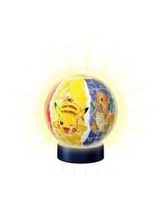 Puzzle 3D Pokémon Luce notturna 72 Pezzi da Pokémon, Puzzle 3D - Ref: S7186168, Precio: 46,00 €, Descuento: %