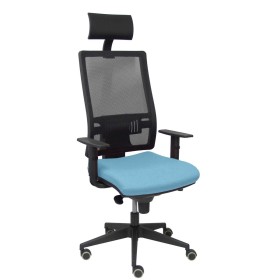 Silla de Oficina con Cabecero Horna P&C SBALI13 Azul cielo de P&C, Sillas y sofás - Ref: S5704501, Precio: 304,27 €, Descuent...