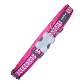 Collier pour Chien Red Dingo Réfléchissant Os Fuchsia (1,5 x 24-36 cm) de Red Dingo, Colliers - Réf : S6100036, Prix : 6,98 €...