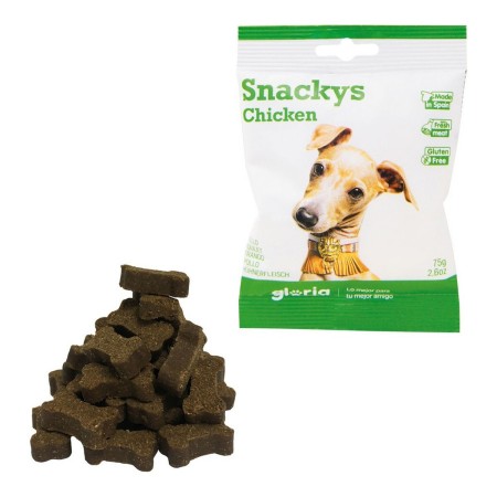 Dog Snack Gloria Snackys Chicken (30 x 75 g) by Gloria, Biscuits, cakes and snacks - Ref: S6100051, Price: 28,26 €, Discount: %