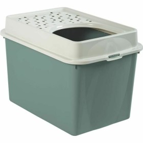 Arenero para Gatos Rotho My Pet BERTY 57 x 40 x 33 cm Blanco/Verde de Rotho My Pet, Cajas de arena - Ref: S6100055, Precio: 1...