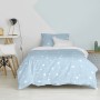 Parure de couette HappyFriday Basic Kids Bleu Lit 1 persone 2 Pièces | Tienda24 - Global Online Shop Tienda24.eu