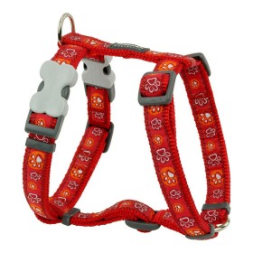 Arnês para Cães Red Dingo Style Vermelho Pegada animal 25-39 cm de Red Dingo, Arneses - Ref: S6100157, Preço: 11,35 €, Descon...