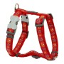 Hundegeschirr Red Dingo Style Rot Fußabdruck eines Tieres 25-39 cm von Red Dingo, Geschirr - Ref: S6100157, Preis: 11,35 €, R...