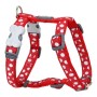 Harnais pour Chien Red Dingo Style Rouge Blanc Pois 25-39 cm | Tienda24 - Global Online Shop Tienda24.eu