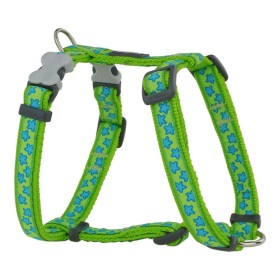 Harnais pour Chien Red Dingo Style Étoile Vert 25-39 cm de Red Dingo, Harnais - Réf : S6100162, Prix : 11,35 €, Remise : %