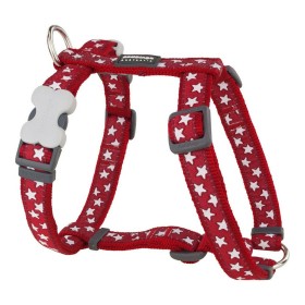 Dog Harness Red Dingo Style Red Star White 46-76 cm by Red Dingo, Harnesses - Ref: S6100188, Price: 19,71 €, Discount: %