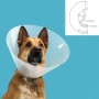 Colar Isabelino para Cães KVP Quick Fit Transparente (39-48 cm) de KVP, Coleiras e cones de recuperação - Ref: S6100231, Preç...