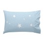 Conjunto de Lençóis HappyFriday Basic Kids Little star Azul Berço de Bebé 2 Peças de HappyFriday, Roupa de cama para berços -...