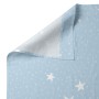 Conjunto de Lençóis HappyFriday Basic Kids Little star Azul Berço de Bebé 2 Peças de HappyFriday, Roupa de cama para berços -...