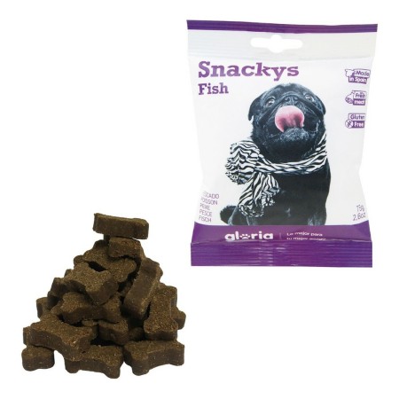 Snack pour chiens Gloria Display Snackys Poisson de Gloria, Biscuits, gâteaux et snacks - Réf : S6100414, Prix : 26,22 €, Rem...