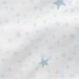 Drap housse HappyFriday BASIC KIDS Bleu Blanc 60 x 120 x 14 cm Etoiles de HappyFriday, Draps et taies d'oreiller - Réf : D161...