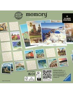 Gioco Educativo Ravensburger Memory: Collectors' Memory - Voyage Multicolore (ES-EN-FR-IT-DE) da Ravensburger, Giochi da tavo...