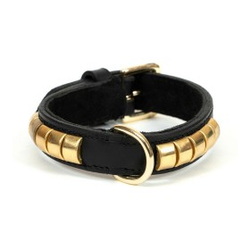 Dog collar Gloria Duna Black Golden (55 x 2.5 cm) by Gloria, Collars - Ref: S6100660, Price: 11,89 €, Discount: %