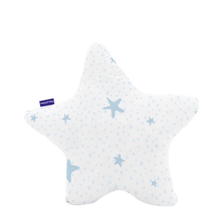 Coussin HappyFriday Basic Bleu Étoile Etoiles 50 x 50 cm de HappyFriday, Cale-bébés - Réf : D1611232, Prix : 14,37 €, Remise : %