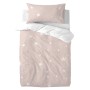 Duvet cover set HappyFriday Basic Kids Pink Baby Crib 2 Pieces | Tienda24 - Global Online Shop Tienda24.eu