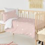 Duvet cover set HappyFriday Basic Kids Pink Baby Crib 2 Pieces | Tienda24 - Global Online Shop Tienda24.eu