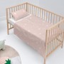 Juego de Sábanas HappyFriday Basic Kids Little star Rosa Cuna de Bebé 2 Piezas de HappyFriday, Ropa de cama para cunas - Ref:...